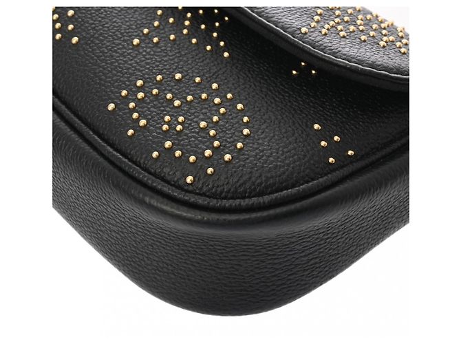 Portafoglio Louis Vuitton con catena Ivy Studs Nera Nero - vista 6