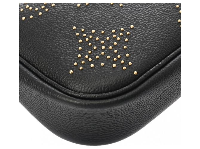 Portafoglio Louis Vuitton con catena Ivy Studs Nera Nero - vista 7