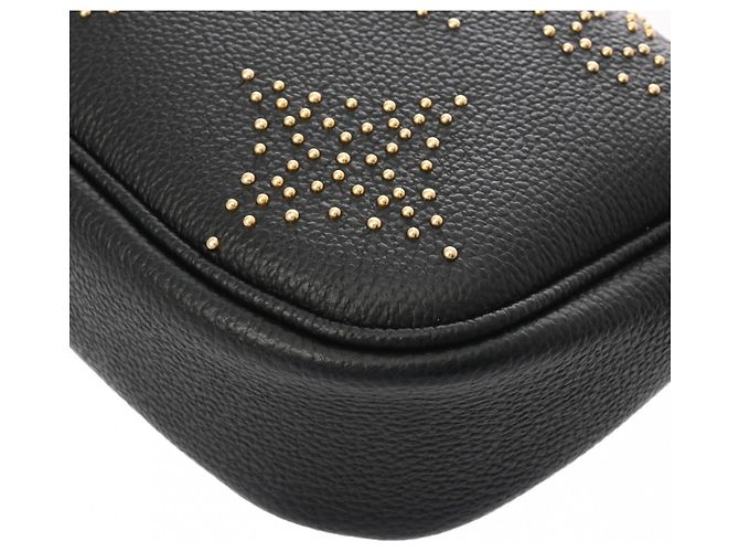 Portafoglio Louis Vuitton con catena Ivy Studs Nera Nero - vista 8