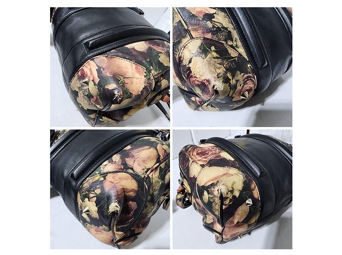 Borsa a tracolla in pelle stampata Lucrezia di Givenchy Nero Multicolore - vista 5