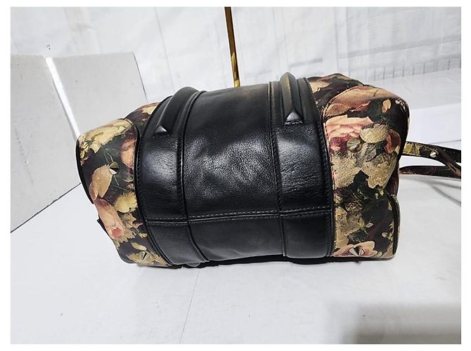 Borsa a tracolla in pelle stampata Lucrezia di Givenchy Nero Multicolore - vista 6