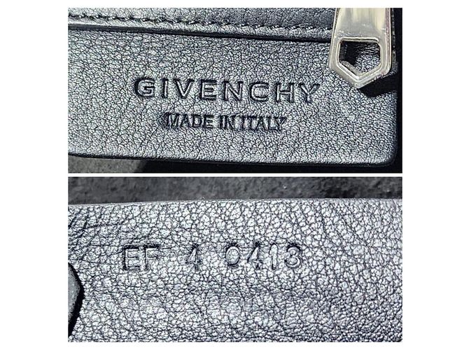 Borsa a tracolla in pelle stampata Lucrezia di Givenchy Nero Multicolore - vista 8