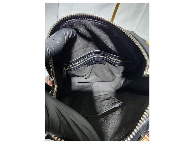Borsa a tracolla in pelle stampata Lucrezia di Givenchy Nero Multicolore - vista 9