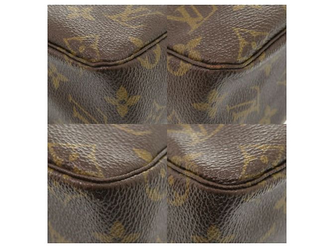 Pochette Monogram True Toilet 28 Louis Vuitton Marrone Monogramma - vista 5