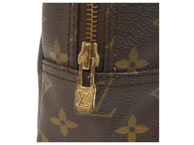 Pochette Monogram True Toilet 28 Louis Vuitton Marrone Monogramma - vista 7