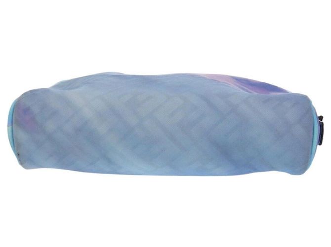 Pochette Fendi Zucca Marble FF Porpora Giallo Blu chiaro - vista 5