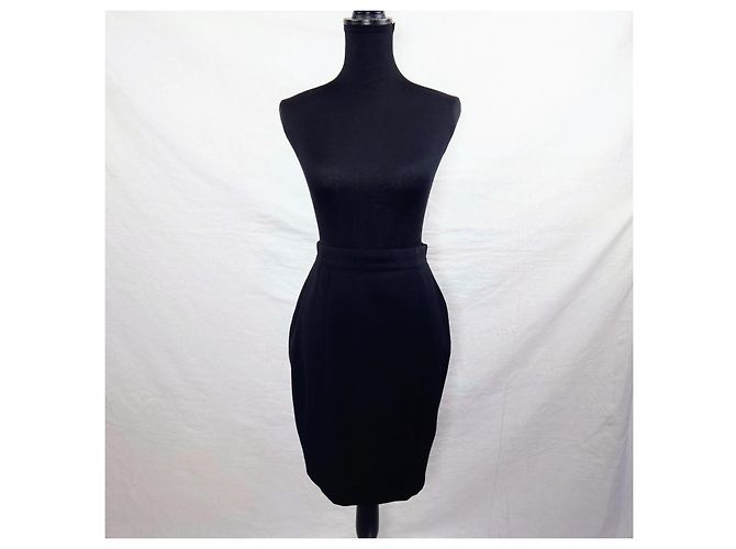 Thierry Mugler Activ anni '90 Tailleur Nero - vista 9