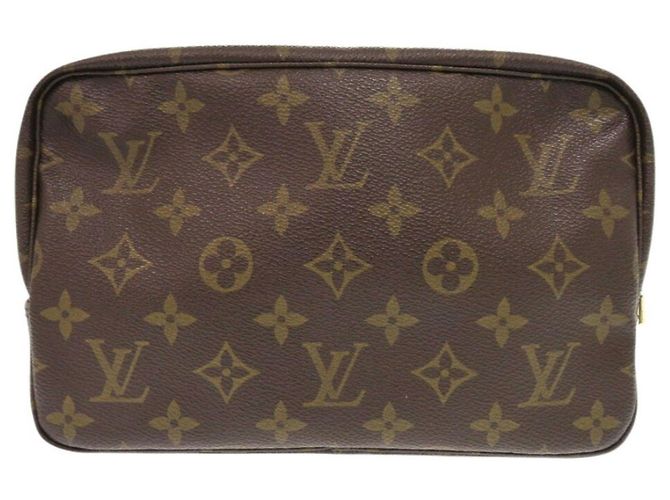 Pouch Monogram True Toilet 23 di Louis Vuitton Marrone Monogramma - vista 3
