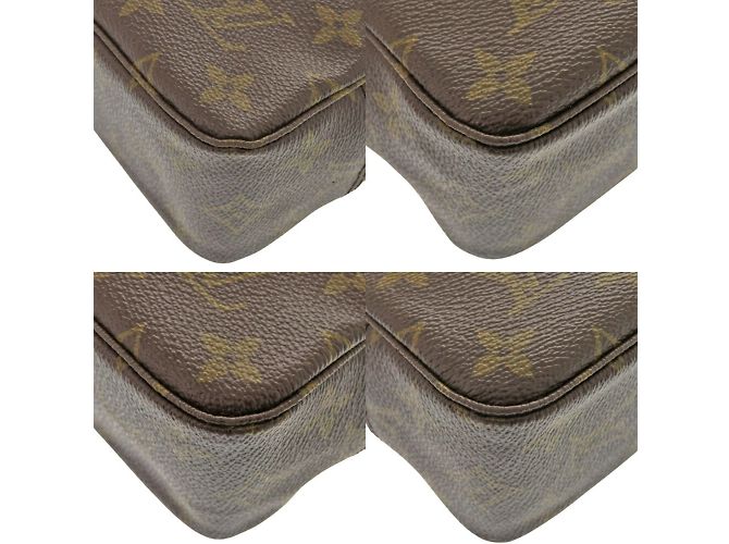 Pouch Monogram True Toilet 23 di Louis Vuitton Marrone Monogramma - vista 4