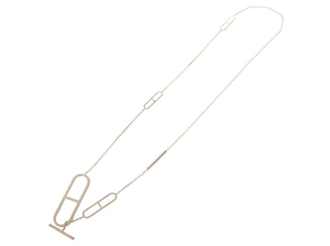 Hermès Collar Largo de Plata 925 Chaine d'Ancre de Hermes Ever - vista 3