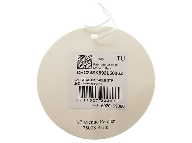 Beige Canvas Schultergurt Chloé - Ansicht 7