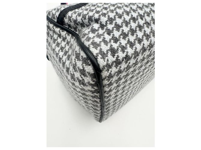 Samteinkauf Malo Tweed Schwarz Weiß Mehrfarben - Ansicht 8