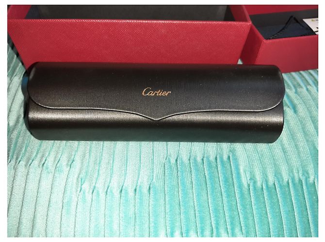 Nuevas Gafas de Sol Cartier Lady Trinity Negro - vista 15