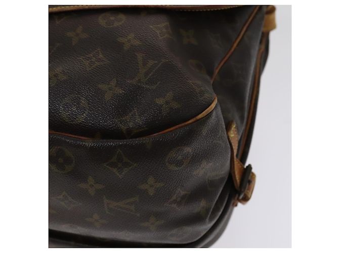 LOUIS VUITTON Borsa a Spalla Monogram Saumur 35 M42254 LV Auth BA055 Monogramma - vista 10