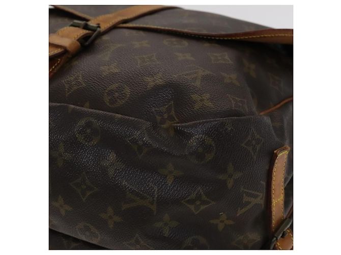 LOUIS VUITTON Borsa a Spalla Monogram Saumur 35 M42254 LV Auth BA055 Monogramma - vista 12