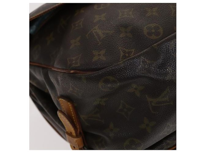 LOUIS VUITTON Borsa a Spalla Monogram Saumur 35 M42254 LV Auth BA055 Monogramma - vista 13