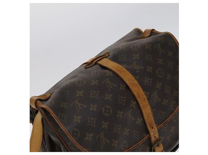 LOUIS VUITTON Borsa a Spalla Monogram Saumur 35 M42254 LV Auth BA055 Monogramma - vista 6