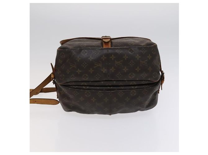 LOUIS VUITTON Borsa a Spalla Monogram Saumur 35 M42254 LV Auth BA055 Monogramma - vista 9