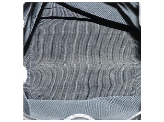Borsa a spalla CHANEL in pelle caviar nera con CC argento Auth BA125 Nero - vista 17