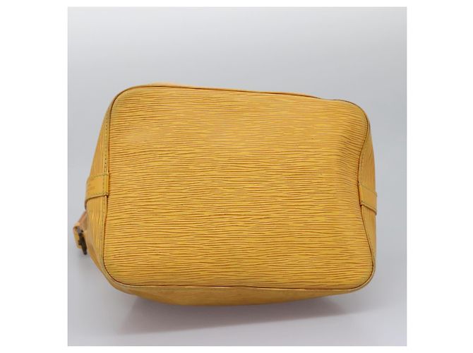 LOUIS VUITTON Epi Petit Noe Borsa a Spalla Gialla M44109 LV Auth 104159 Giallo - vista 5