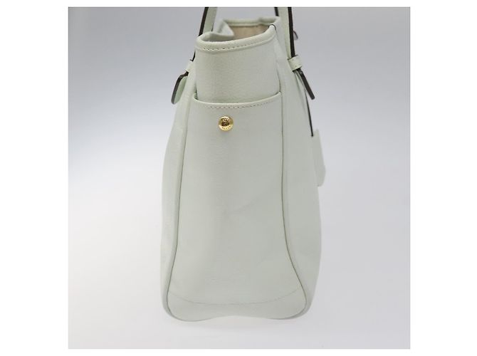 LOEWE Heritage Tote Bag aus Leder in Weiß und Gold Auth kk436 Golden - Ansicht 3