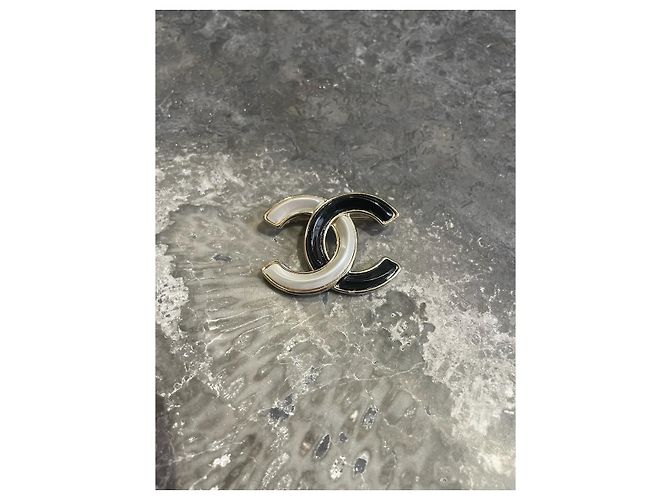 CHANEL Spille e fermagli T. Metallo Nero - vista 2