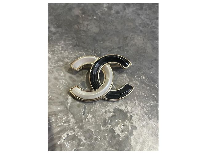 CHANEL Spille e fermagli T. Metallo Nero - vista 3