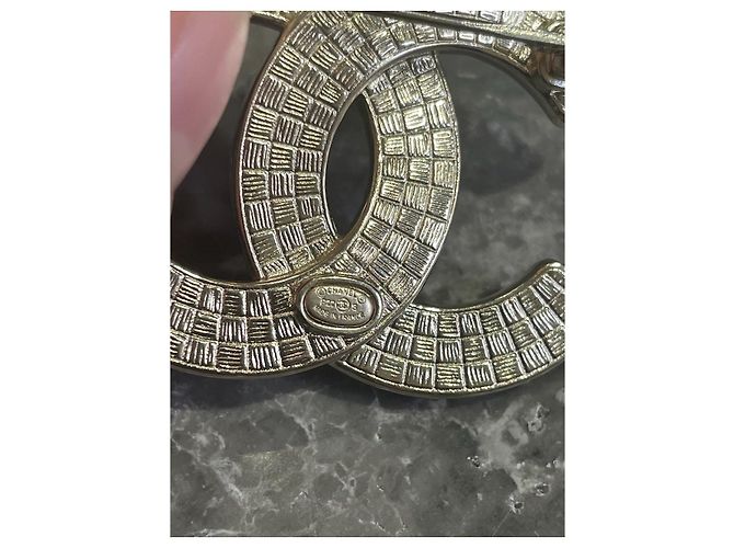 CHANEL Spille e fermagli T. Metallo Nero - vista 5