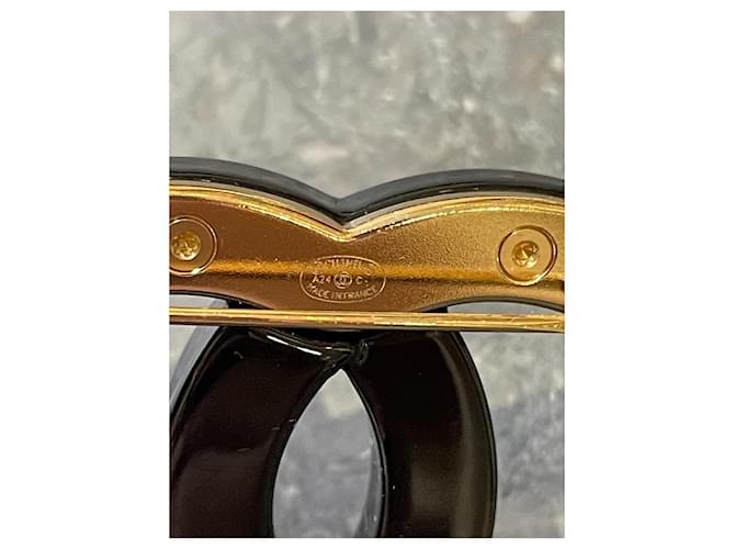 CHANEL Spille e fermagli T. Plastica Nero - vista 5