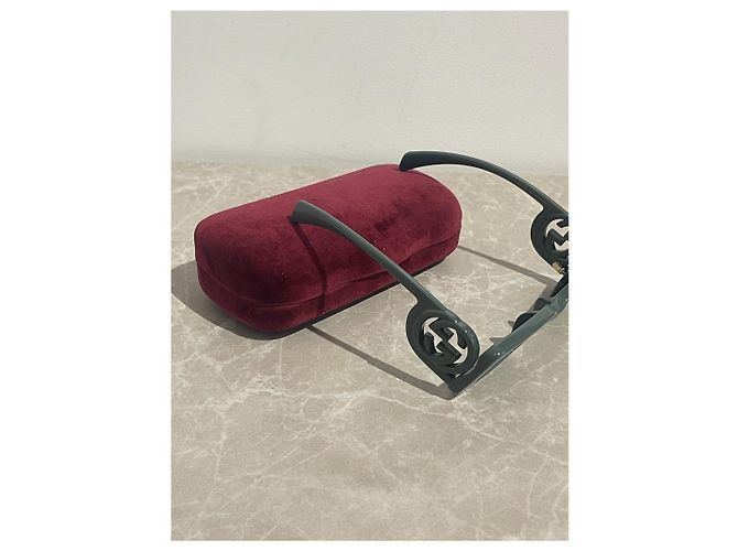 Gafas de sol GUCCI T. Plástico Gris - vista 6