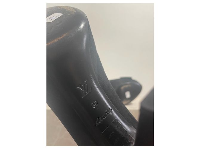 LOUIS VUITTON Tacchi T.EU 38 Camoscio Nero - vista 7