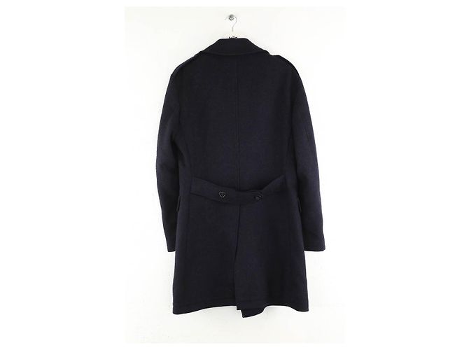 Loro Piana Black wool coat - view 3