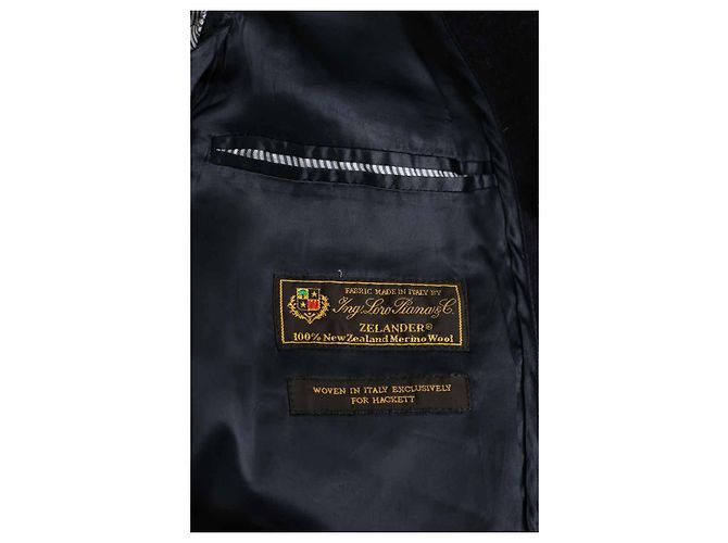 Loro Piana Black wool coat - view 5