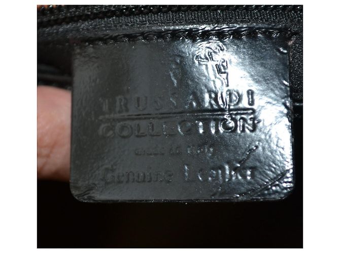 Borsa a mano Trussardi in pelle nera Nero - vista 10