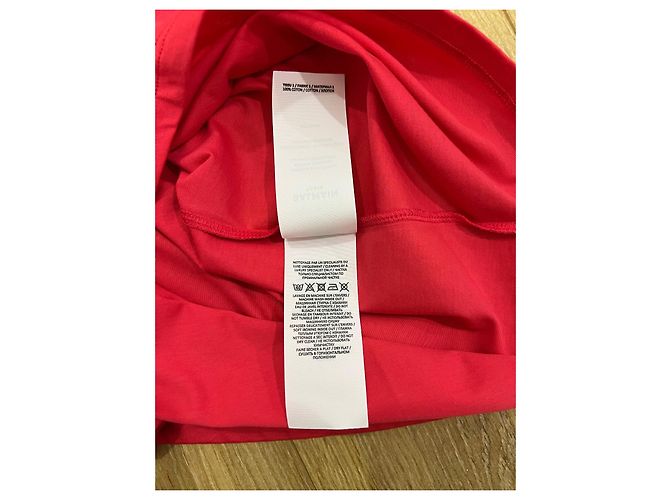Top Balmain in cotone rosa - vista 5