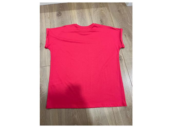 Top Balmain in cotone rosa - vista 6