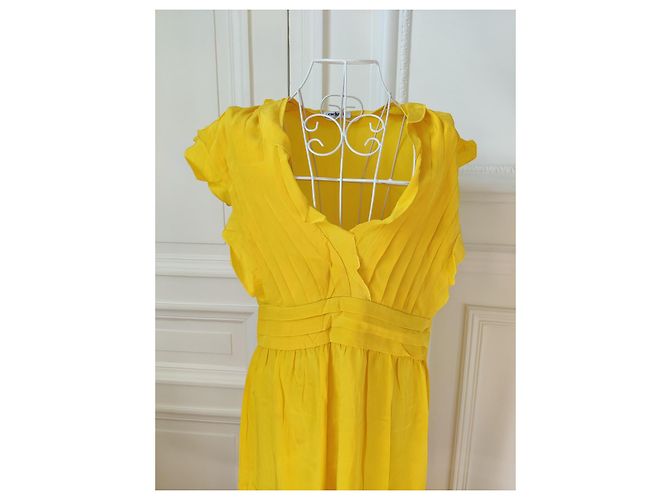 Robe soie Cacharel - vue 2