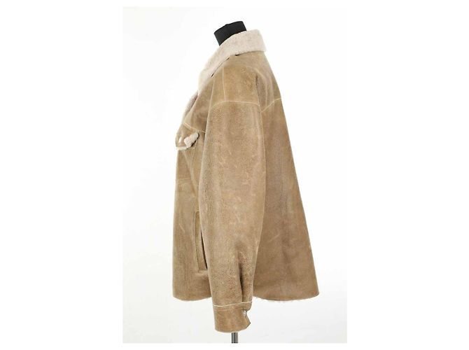 Isabel Marant Etoile Braune Lederjacke - Ansicht 3
