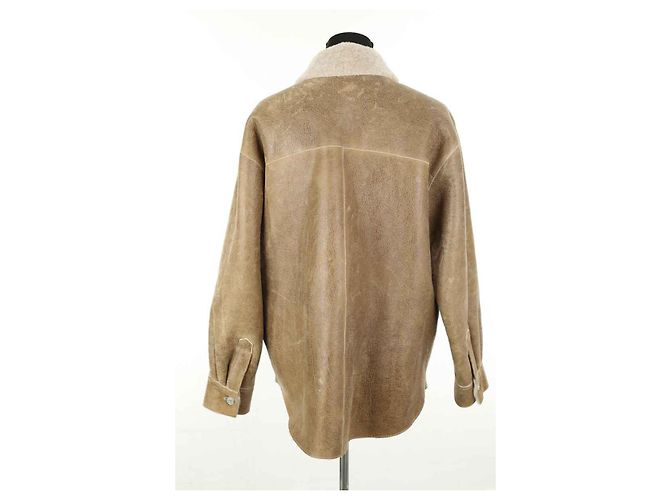 Isabel Marant Etoile Braune Lederjacke - Ansicht 4