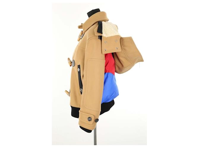 Abrigo de lana marrón Dsquared2 VOLCANO Castaño - vista 3