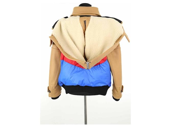 Abrigo de lana marrón Dsquared2 VOLCANO Castaño - vista 4
