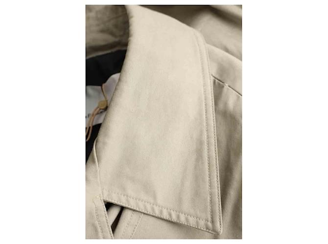 Autre Marque Trench coat de algodón marrón Castaño - vista 5