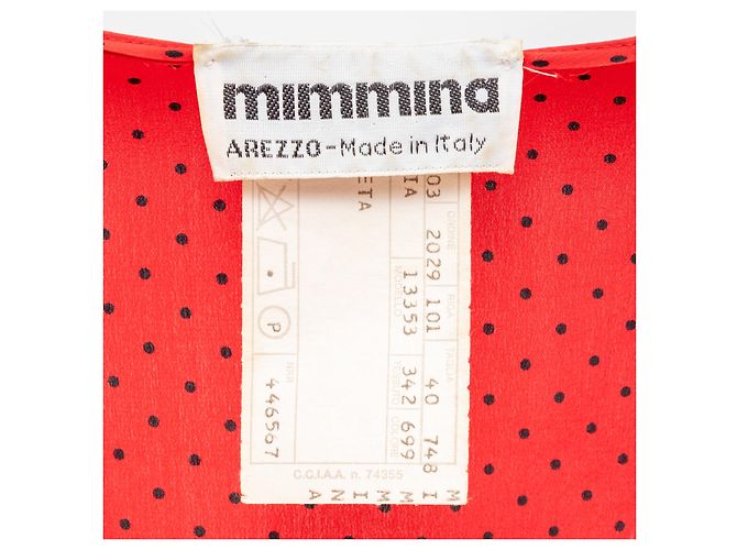 Autre Marque Set a pois vintage Mimmina Rosso - vista 14