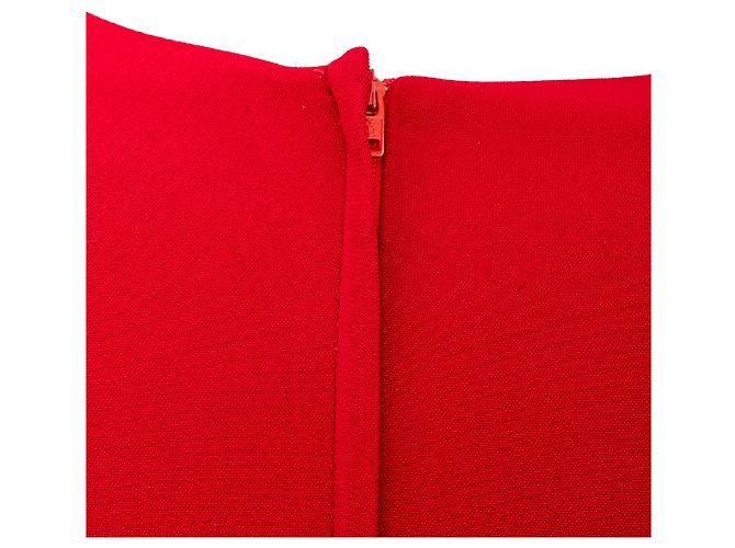 Moschino Couture Midi Kleid Rot - Ansicht 10