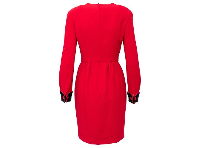 Moschino Couture Midi Kleid Rot - Ansicht 2