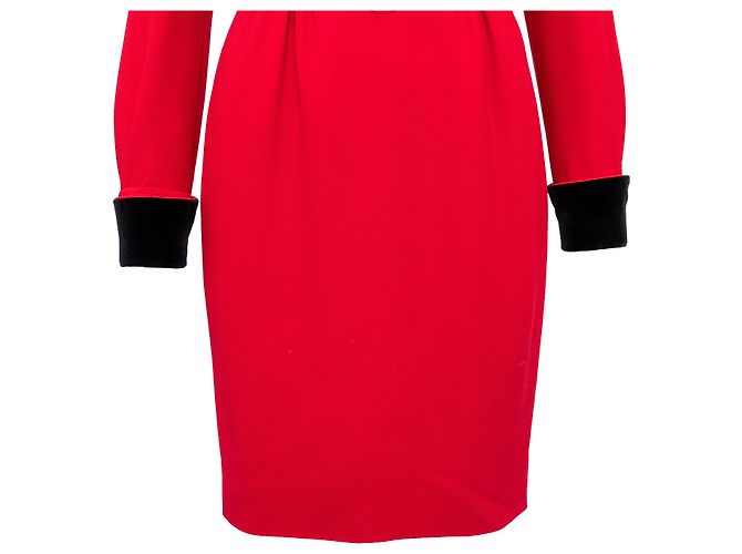 Moschino Couture Midi Kleid Rot - Ansicht 5