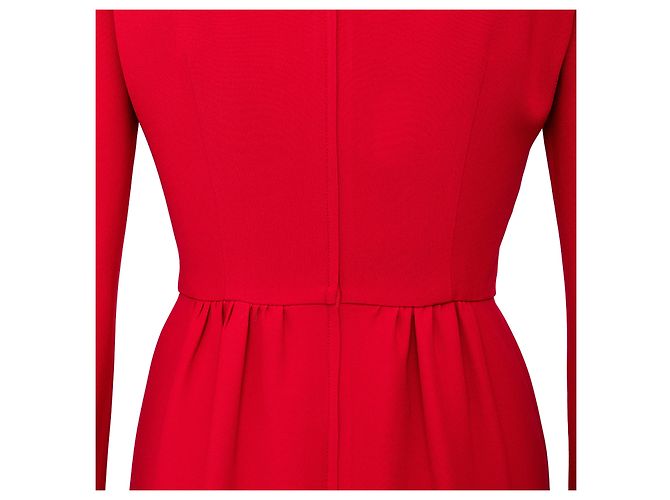 Moschino Couture Midi Kleid Rot - Ansicht 6