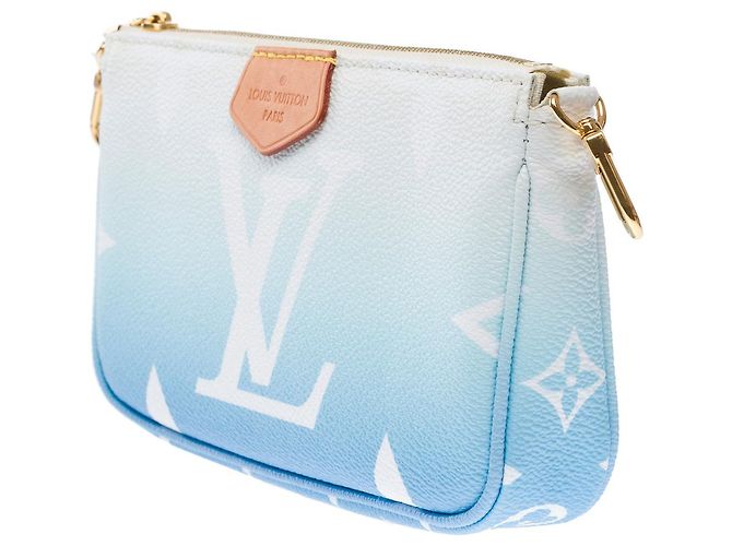 Accessorio LOUIS VUITTON in Tela Blu - 102543 - vista 10