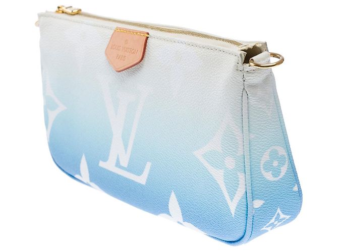 Accessorio LOUIS VUITTON in Tela Blu - 102543 - vista 12