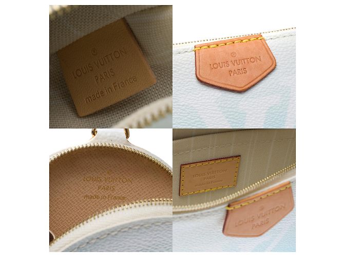Accessorio LOUIS VUITTON in Tela Blu - 102543 - vista 16